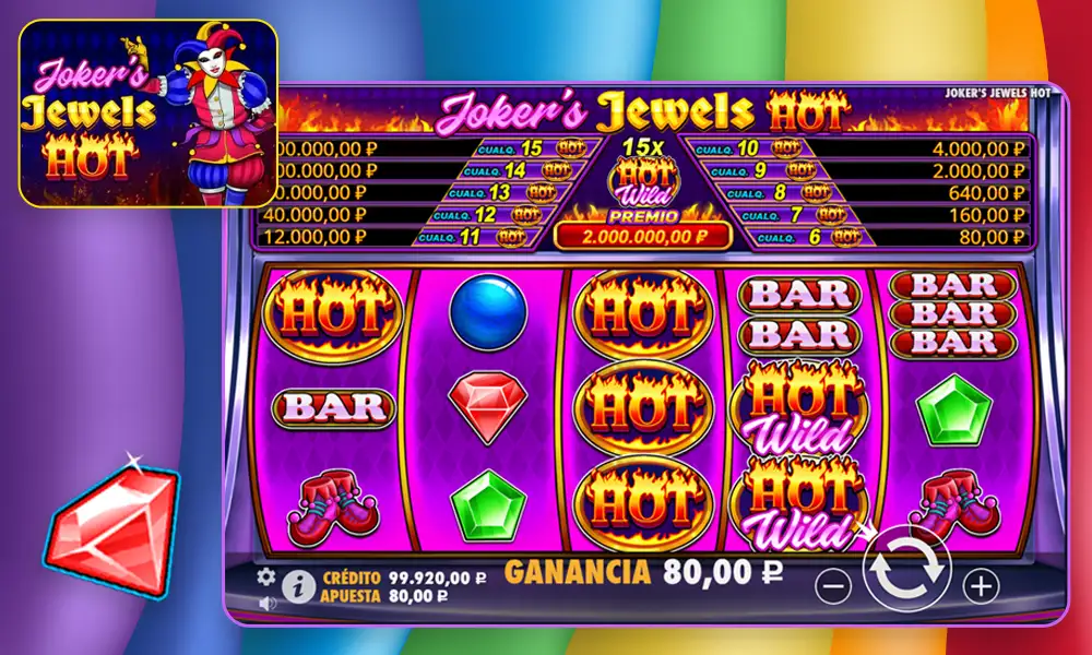 Joker Jewels Dice